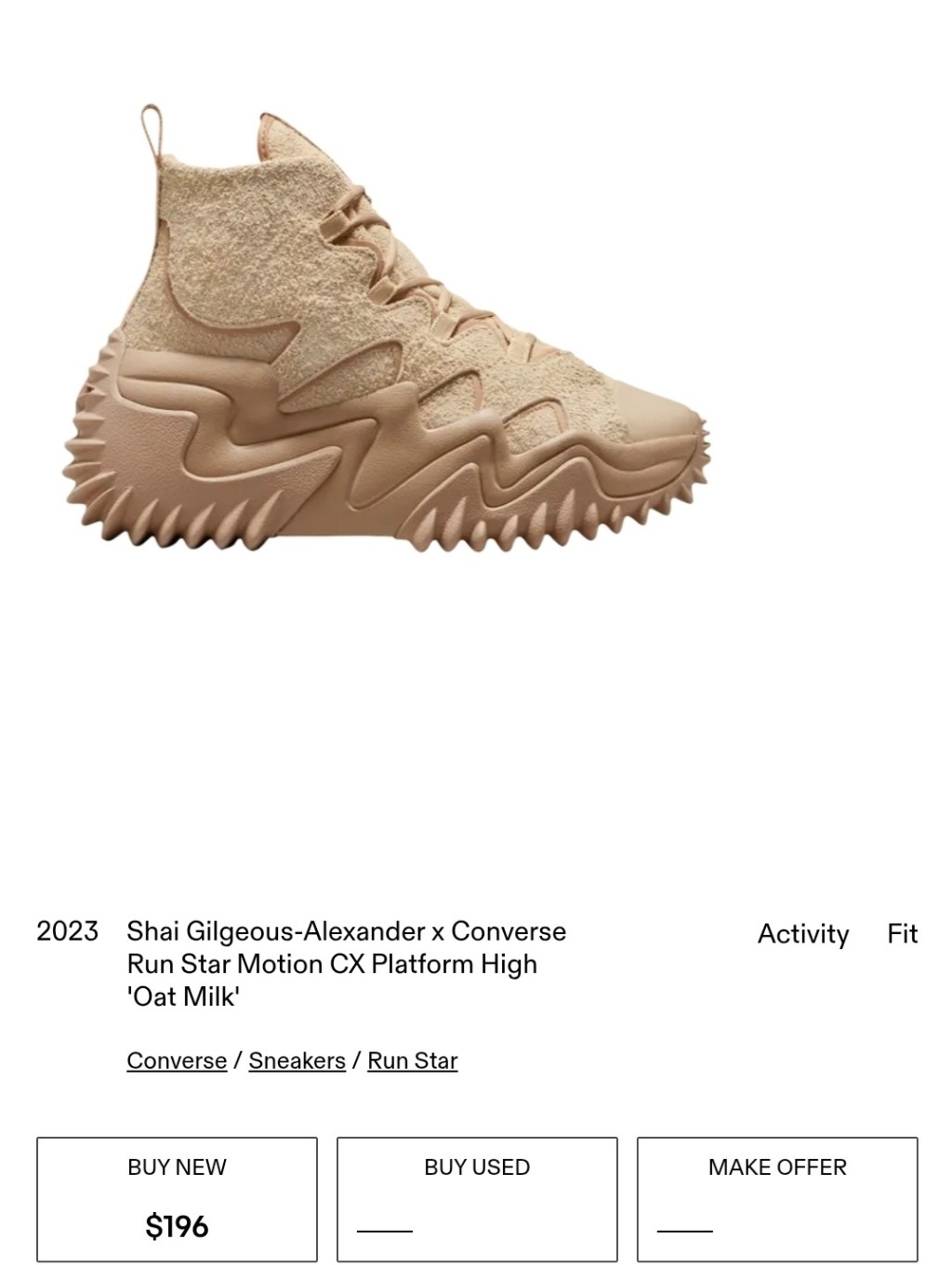 Shai Gligeous-Alexander Converse High-Top Sneakers